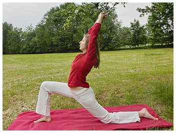 Yoga Halbmond